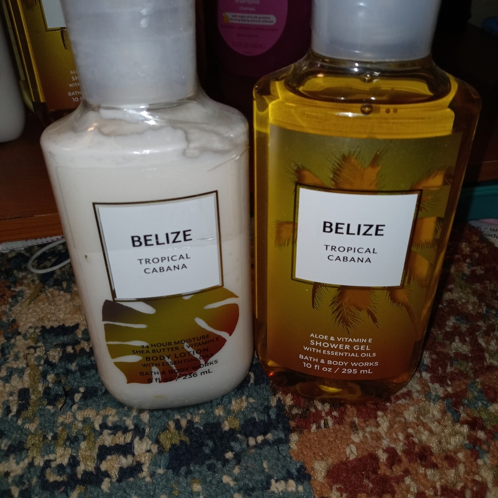 Bath and body works set